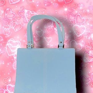 baby blue y2k mini purse